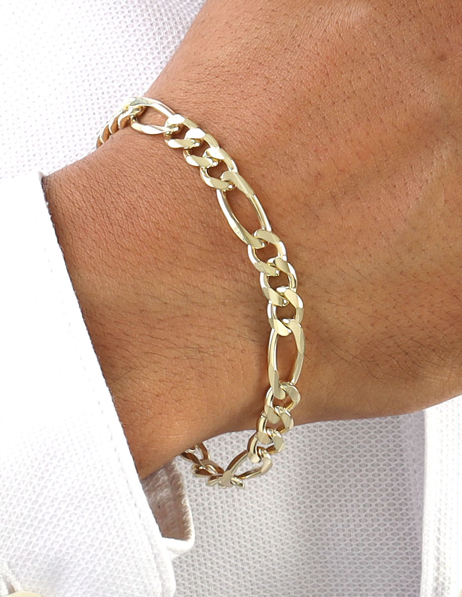 Pulsera de oro con 14 k