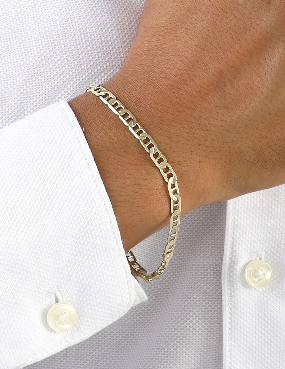Pulsera de oro con 14 k