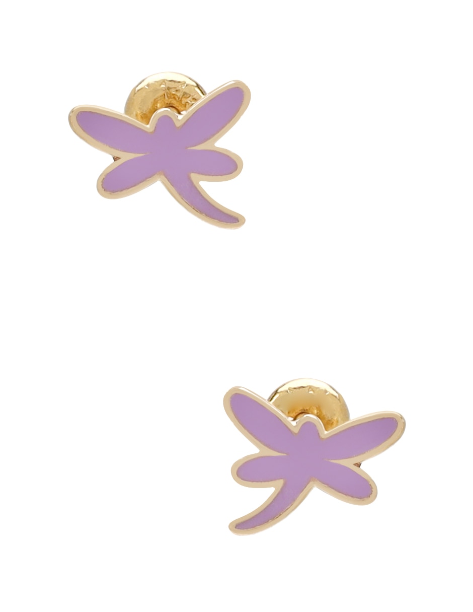 Broqueles de (si aplica) Libélula No aplica SIN FAMILIA de Oro 14 K con acabado Esmaltado Sin gema Broqueles de (si aplica) Libélula No aplica SIN FAMILIA de Oro 14 K con acabado Esmaltado Sin gema