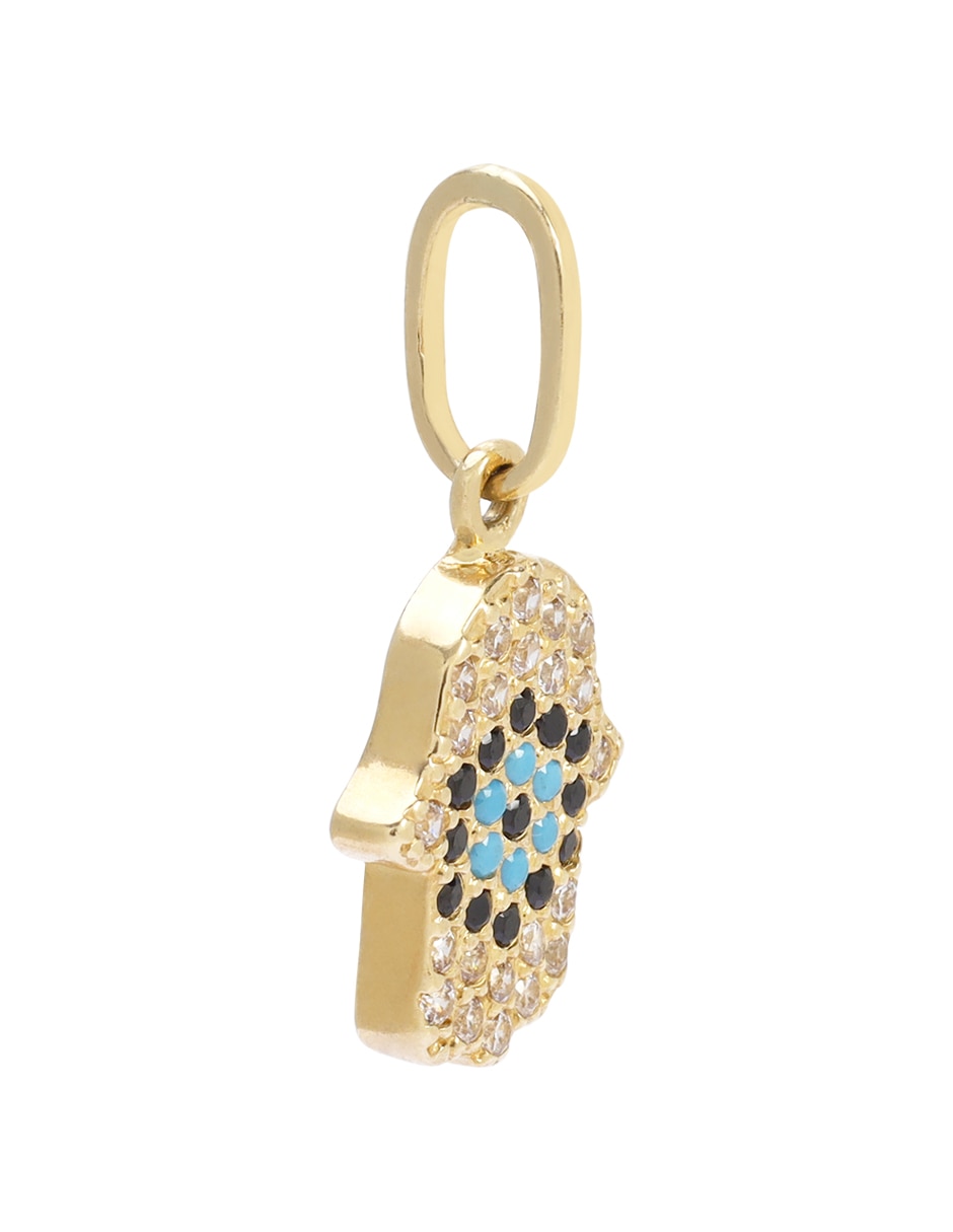 Dije de mano de oro 14 k 4