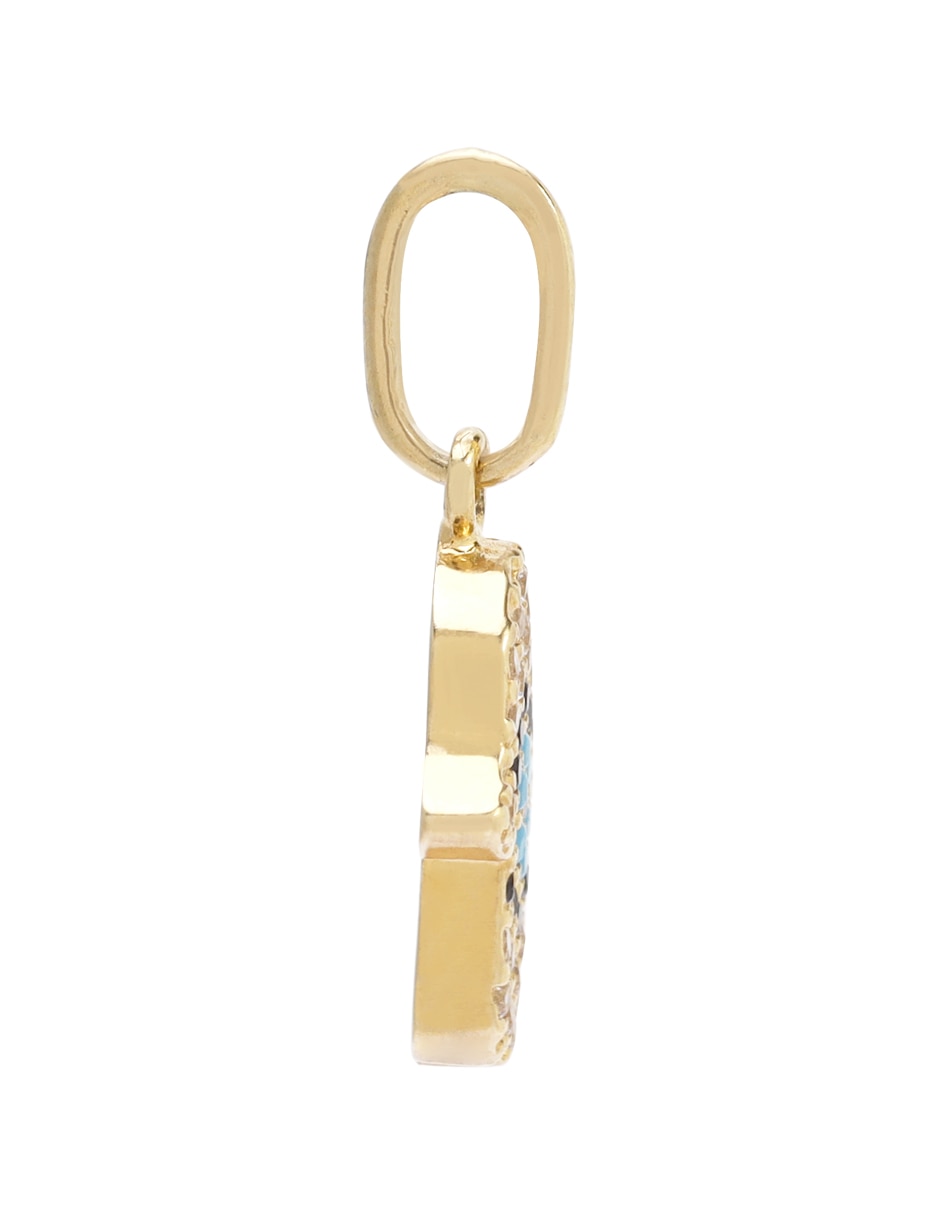 Dije de mano de oro 14 k 3