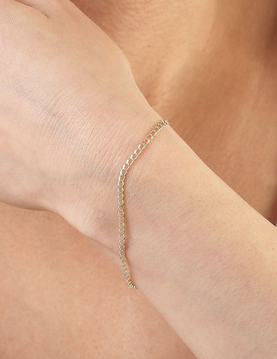 Pulsera de oro con 10 k 3