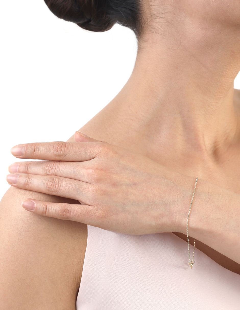 Pulsera de oro con 10 k 2