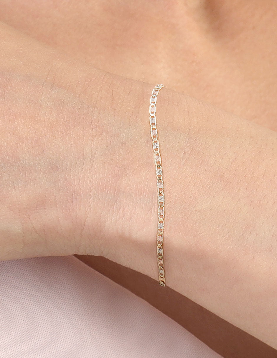 Pulsera de oro con 10 k 3