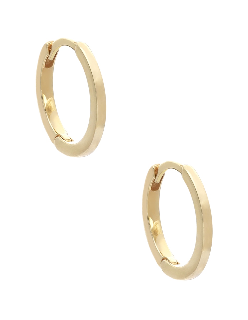 Huggies huggies de oro 14 k con acabado espejo
