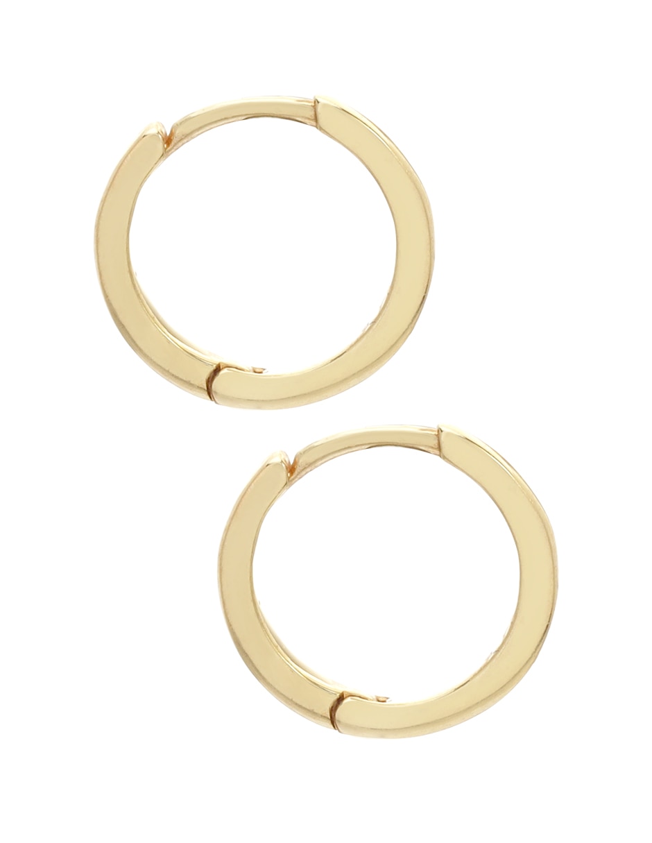 Huggies huggies de oro 14 k con acabado espejo