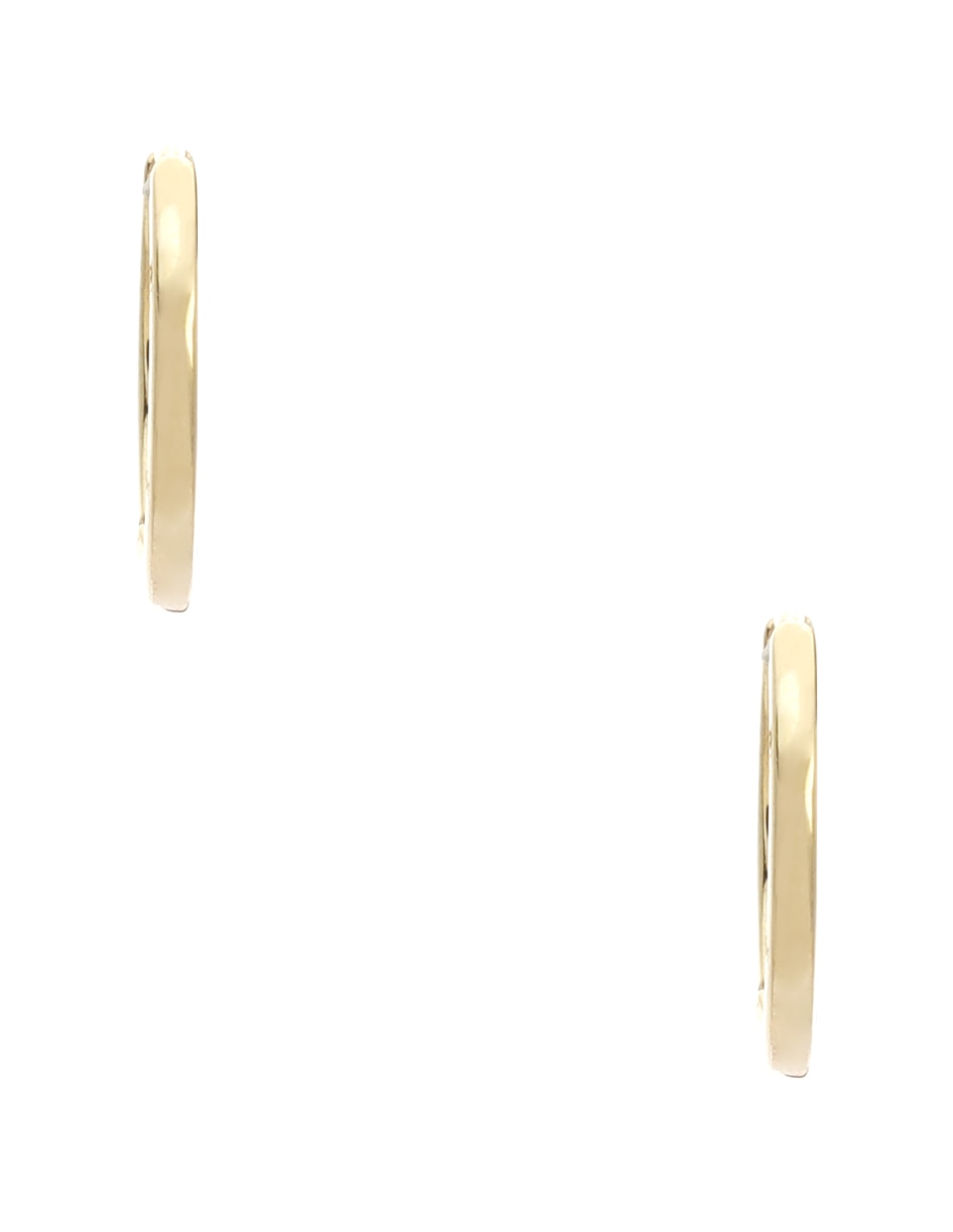 Huggies huggies de oro 14 k con acabado espejo