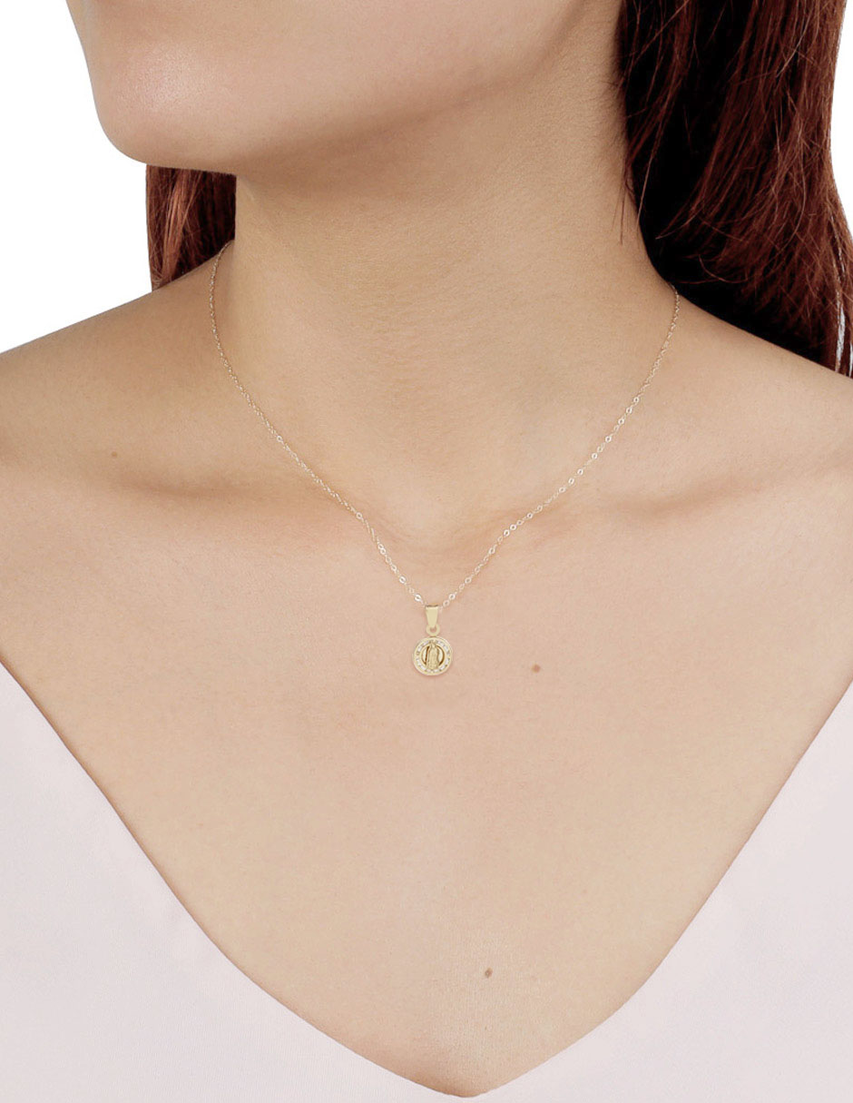 Collar de oro 14 k 2