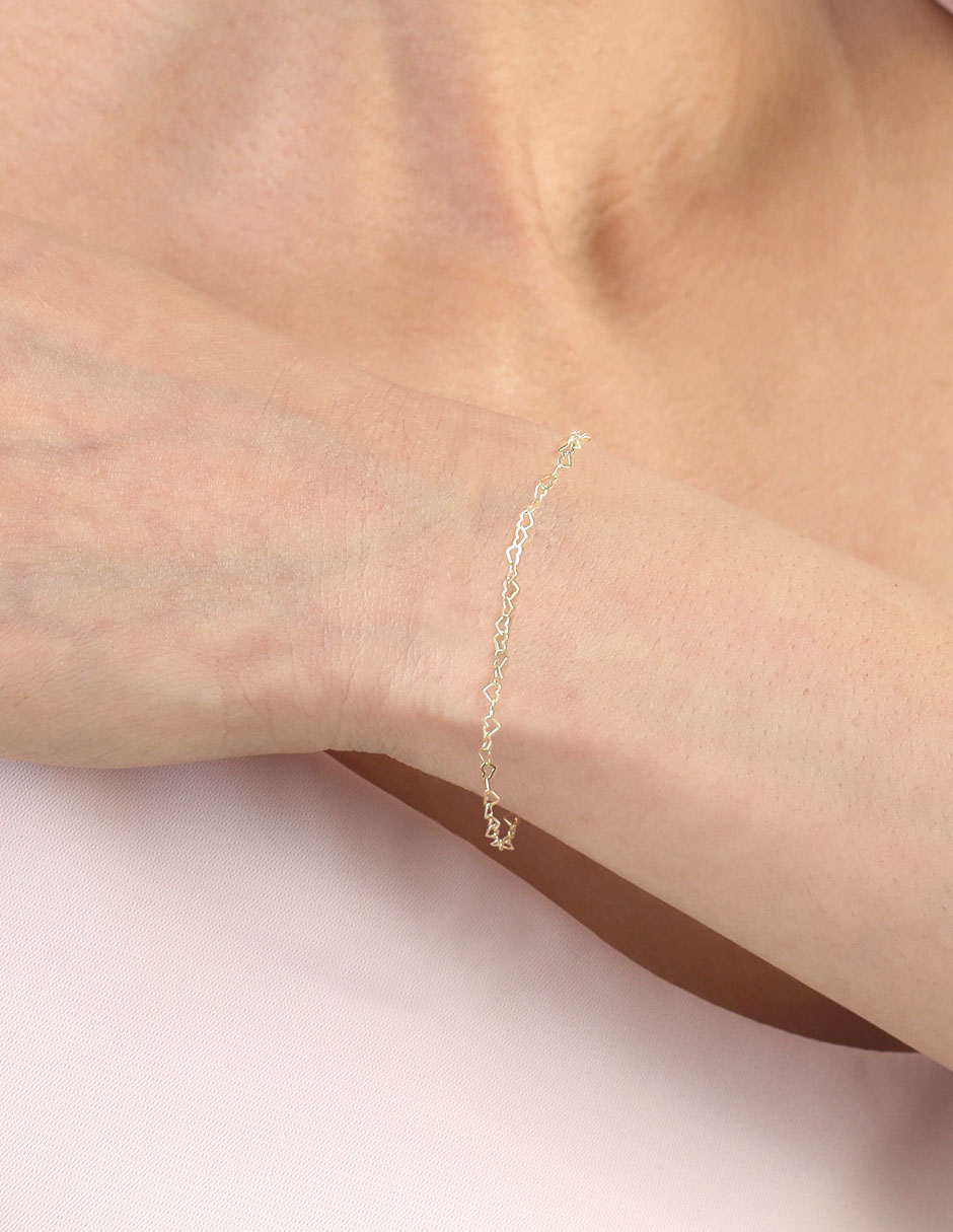 Pulsera de oro con 14 k 4