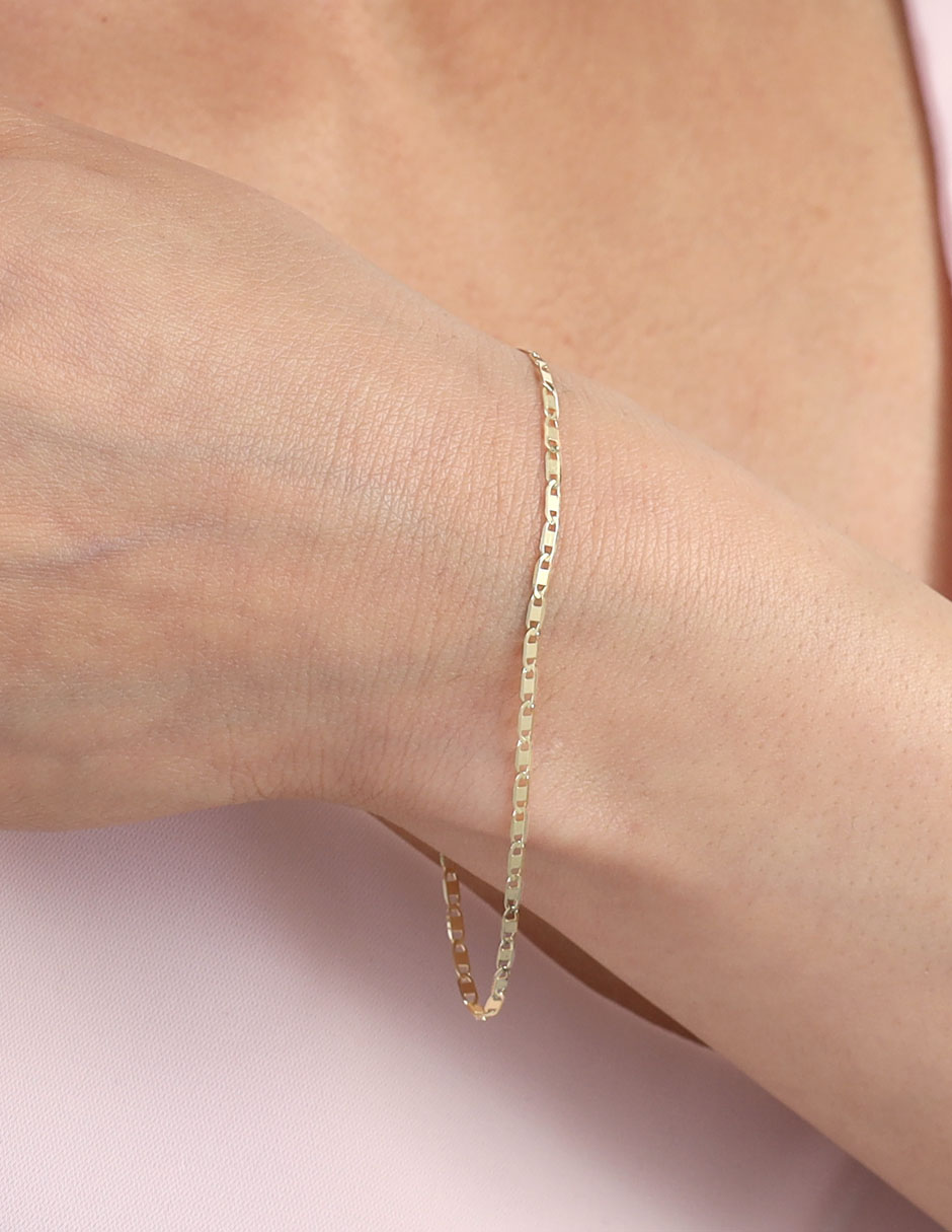 Pulsera de oro con 10 k 3