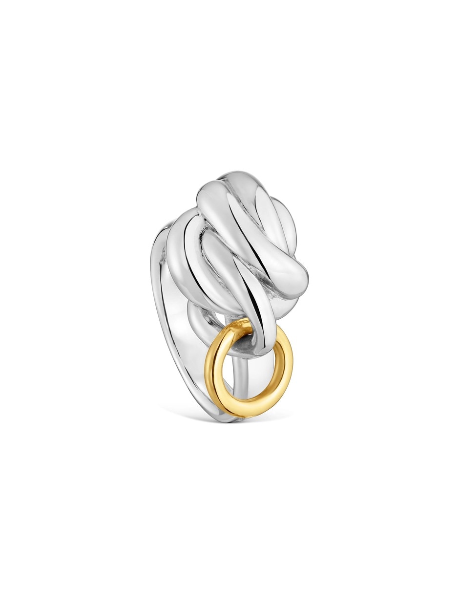 Anillo 9 k baño de oro