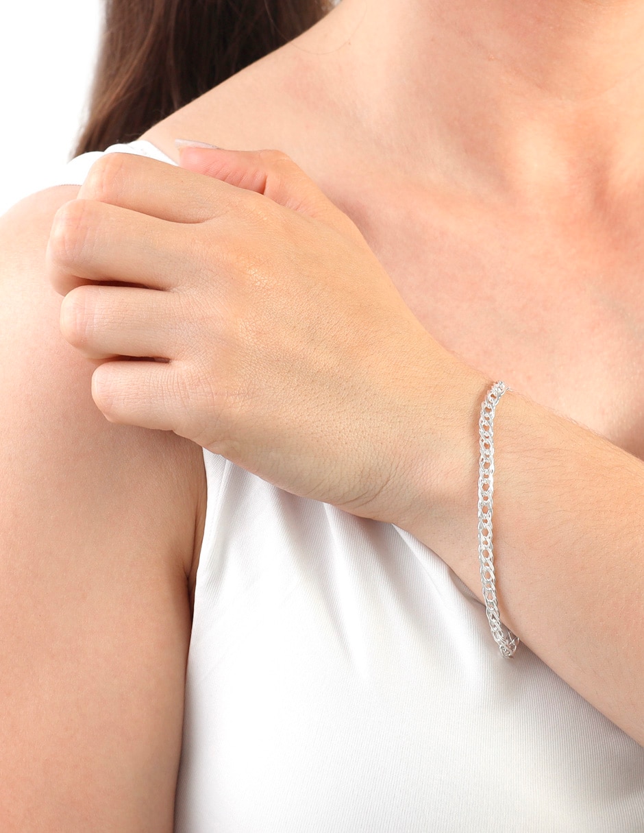 Pulsera de plata P 925 acabado brillante 7