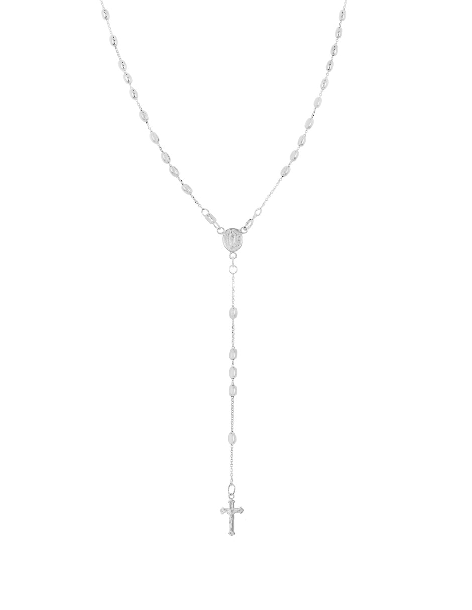 Collar de cruz esencia de plata p 925 Collar de cruz esencia de plata p 925