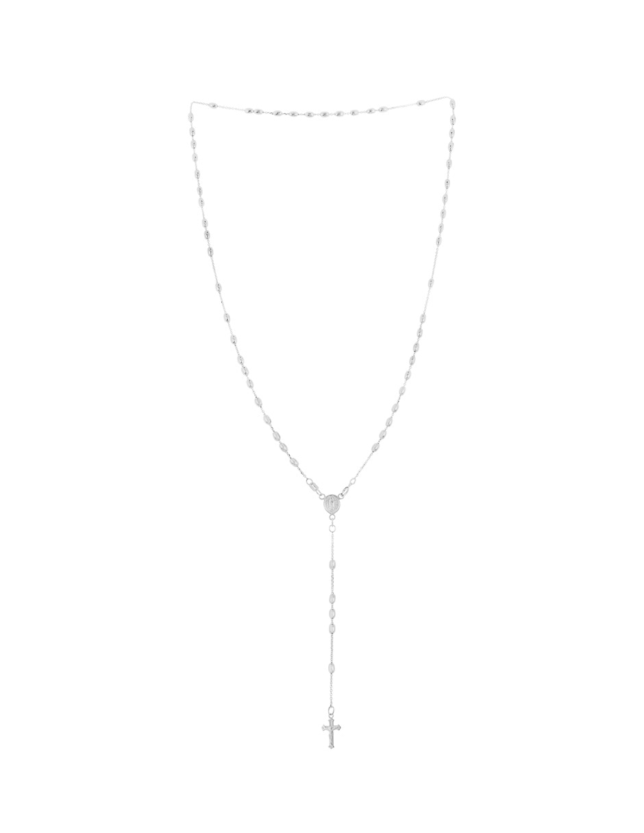 Collar de cruz esencia de plata p 925 5
