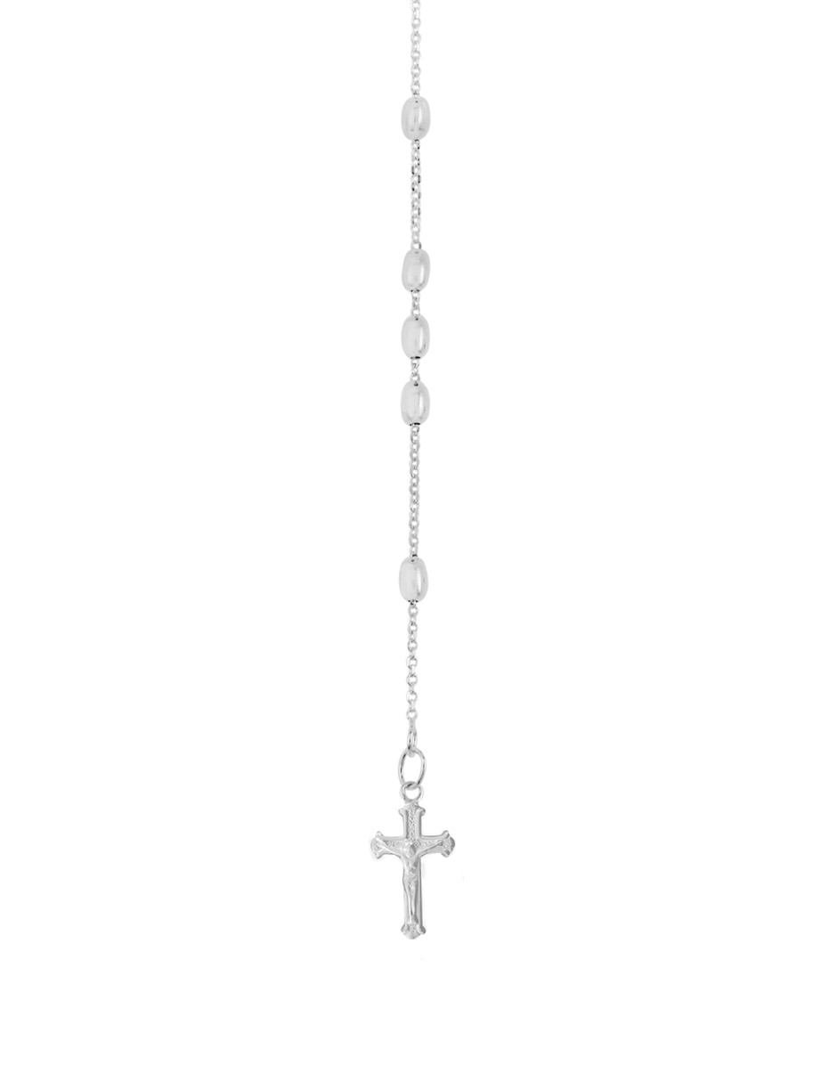 Collar de cruz esencia de plata p 925 3