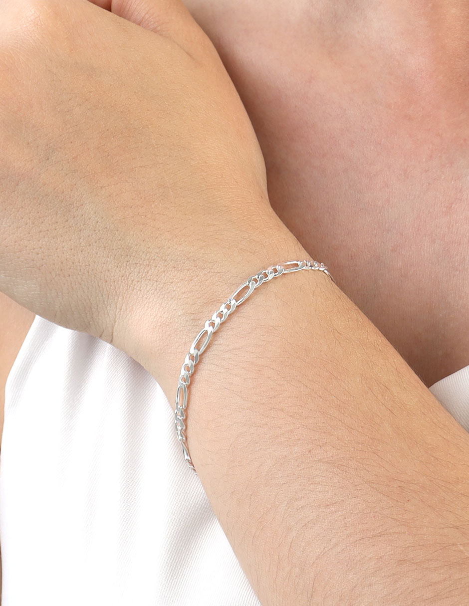 Pulsera de plata P 925 acabado brillante 2