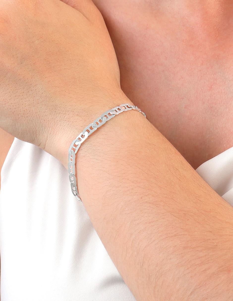 Pulsera de plata P 925 acabado brillante 2