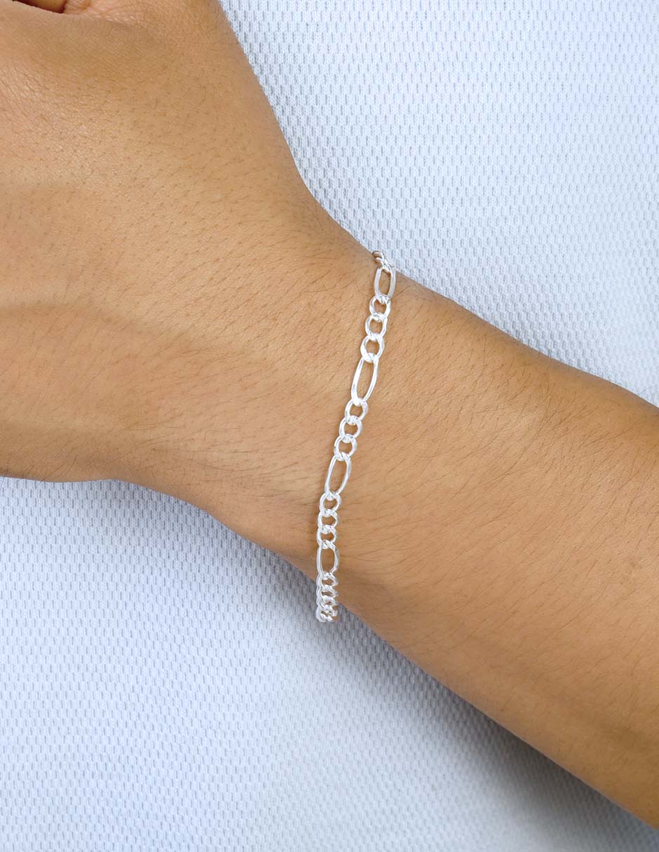Pulsera esencia de plata con p 925 6