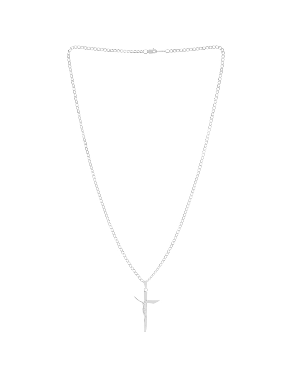 Collar cruz de plata P 925 4