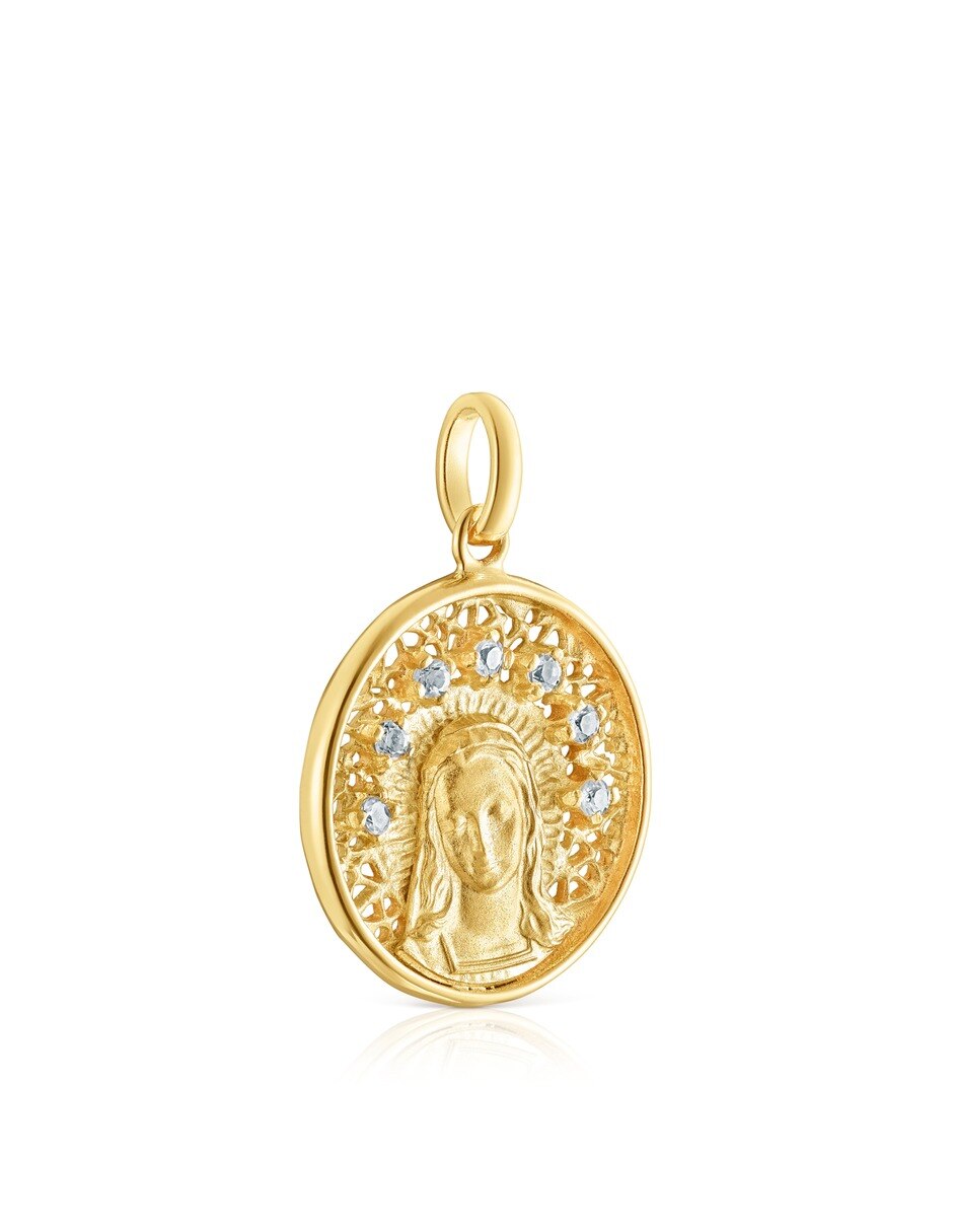 Medalla de baño oro p 925 5