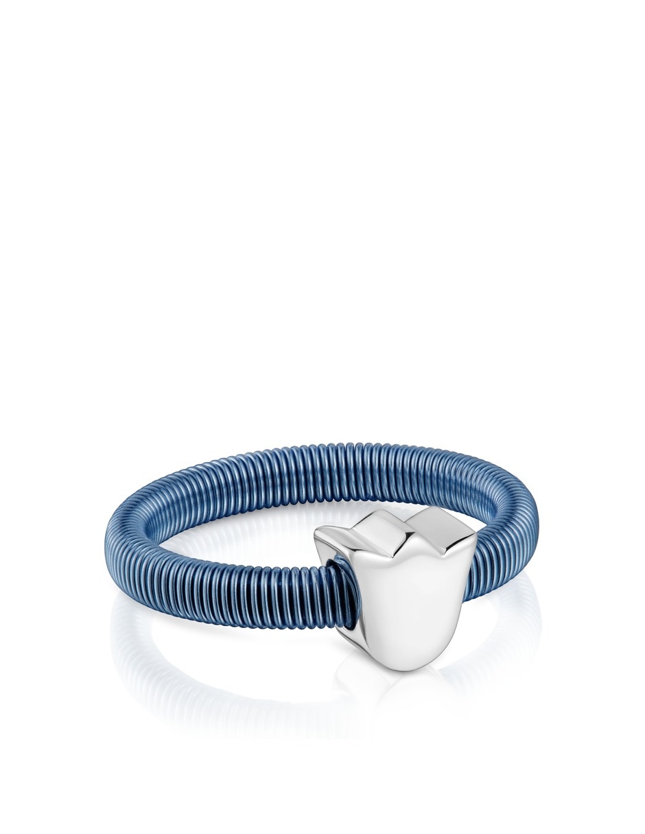 Anillo de flor P 925 de plata 2