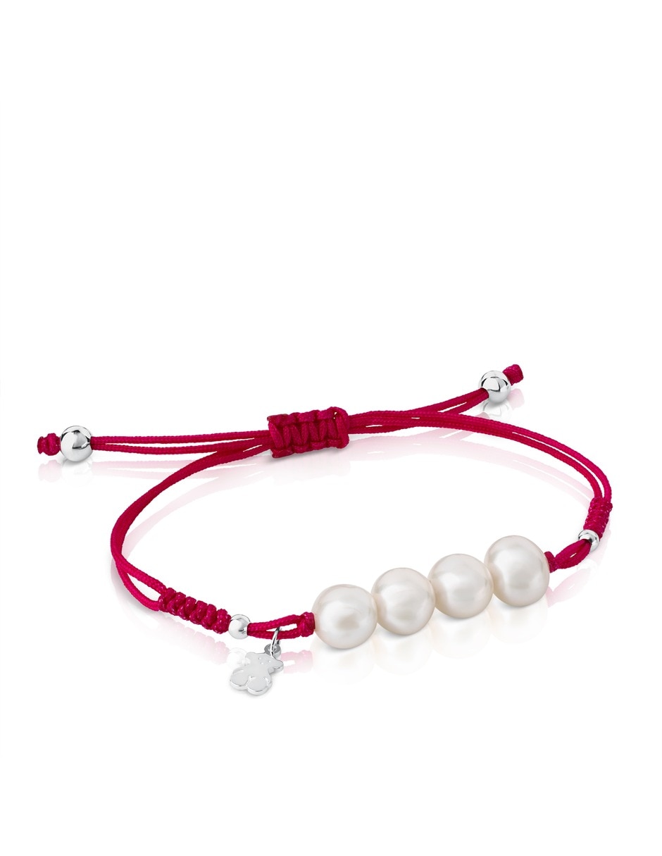 Pulsera de plata con perla P 925 Pulsera de plata con perla P 925