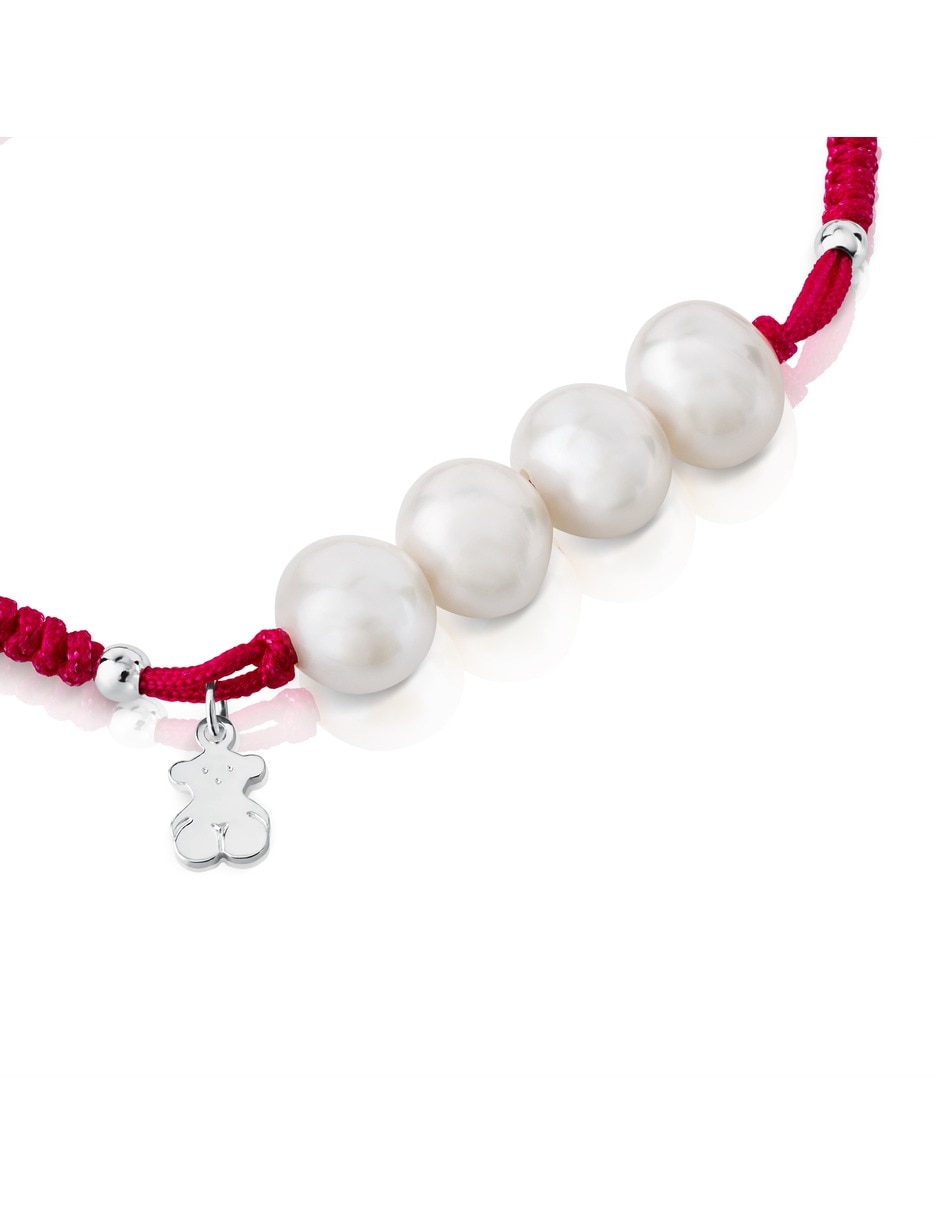 Pulsera de plata con perla P 925 5