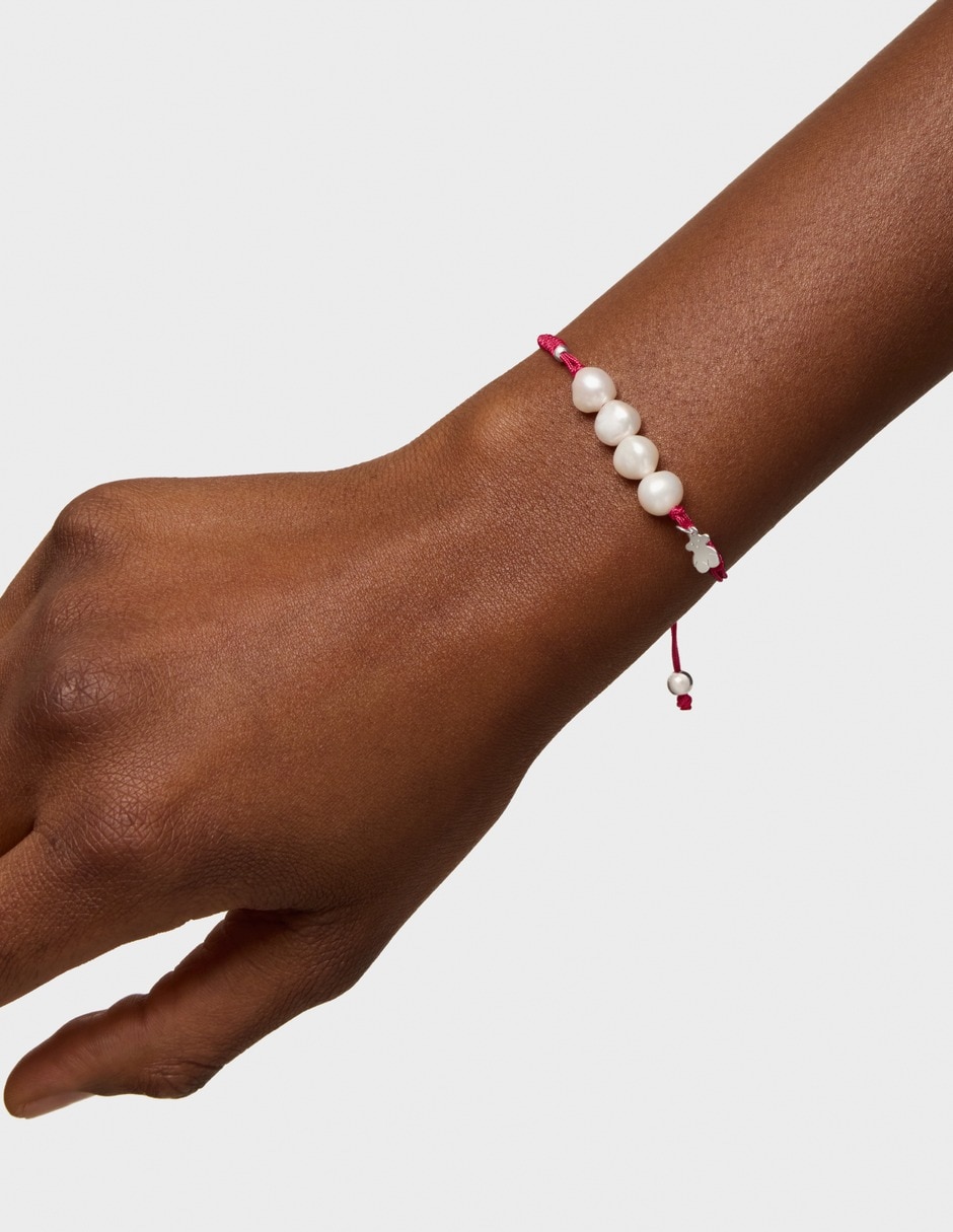 Pulsera de plata con perla P 925 6