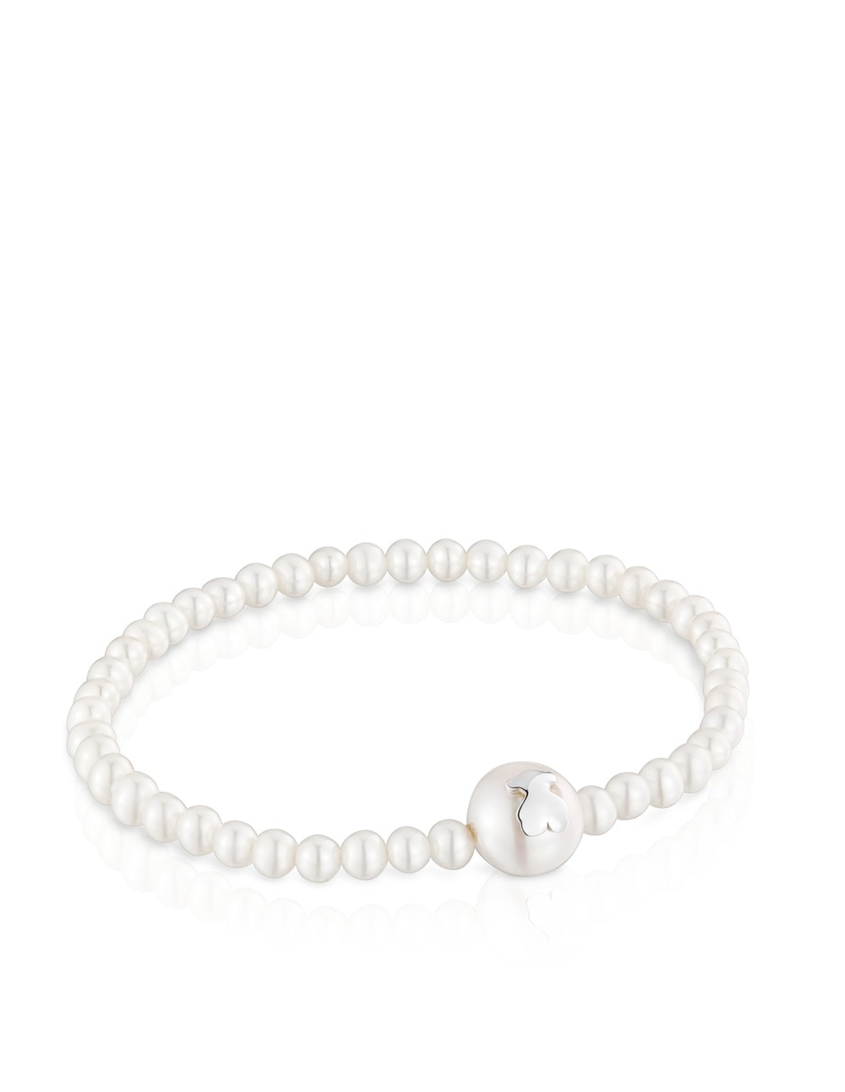 Pulsera de plata con perla P 925 1