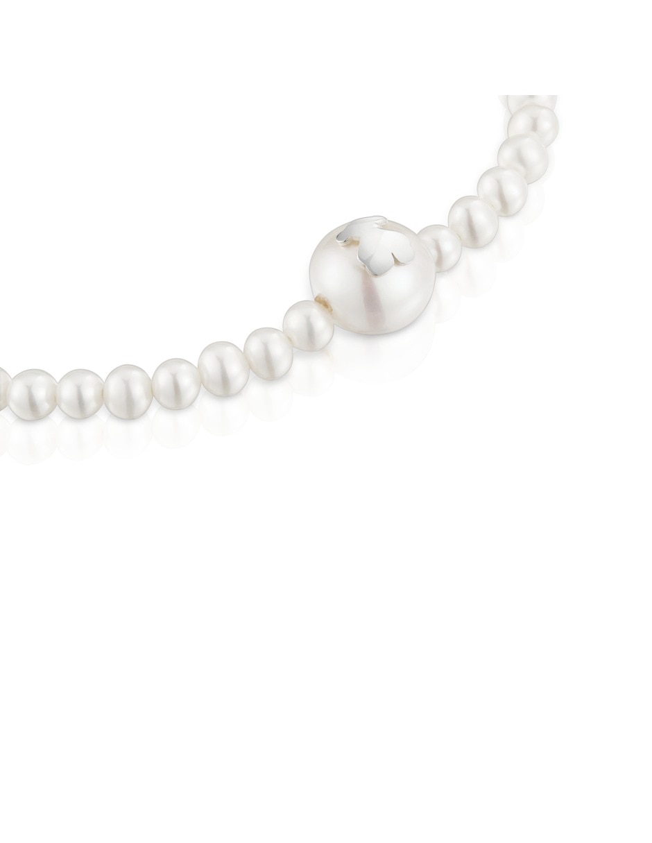 Pulsera de plata con perla P 925 6