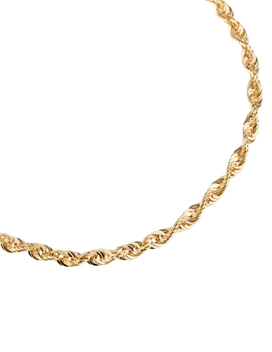 Pulsera de oro 14 K con acabado brillante 2