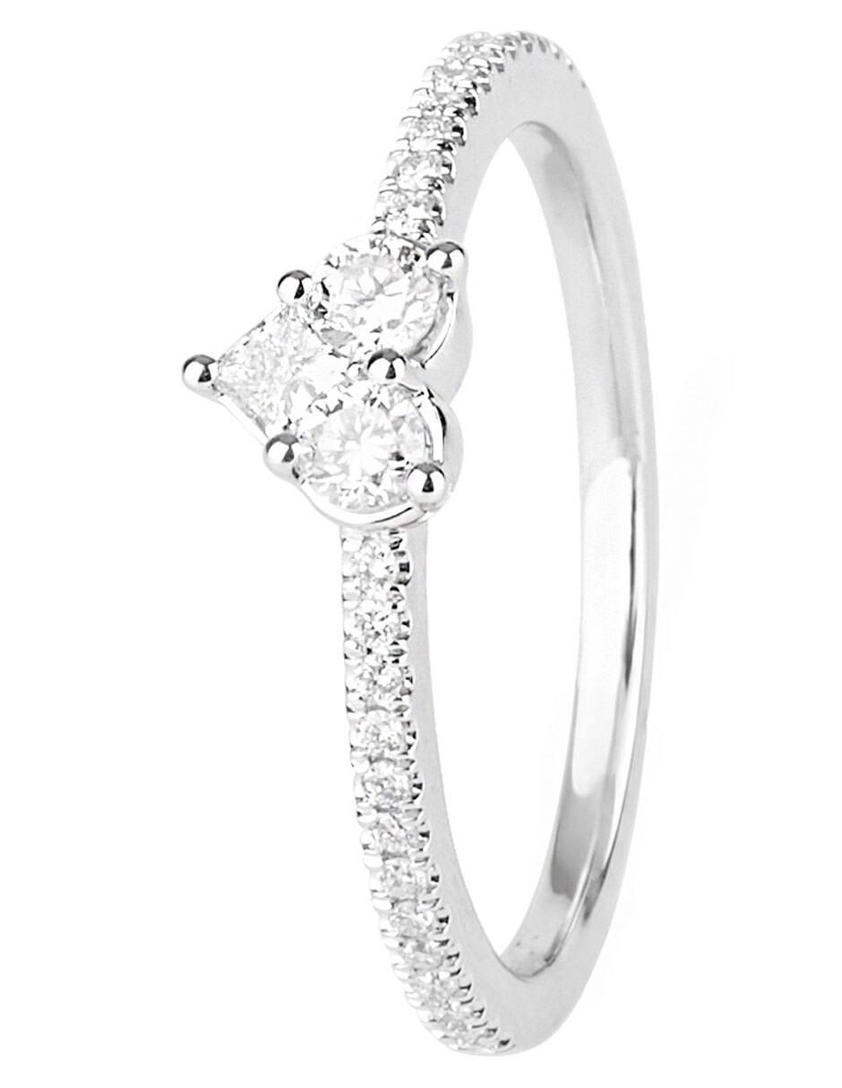 Anillo de oro 14 k lustre 2