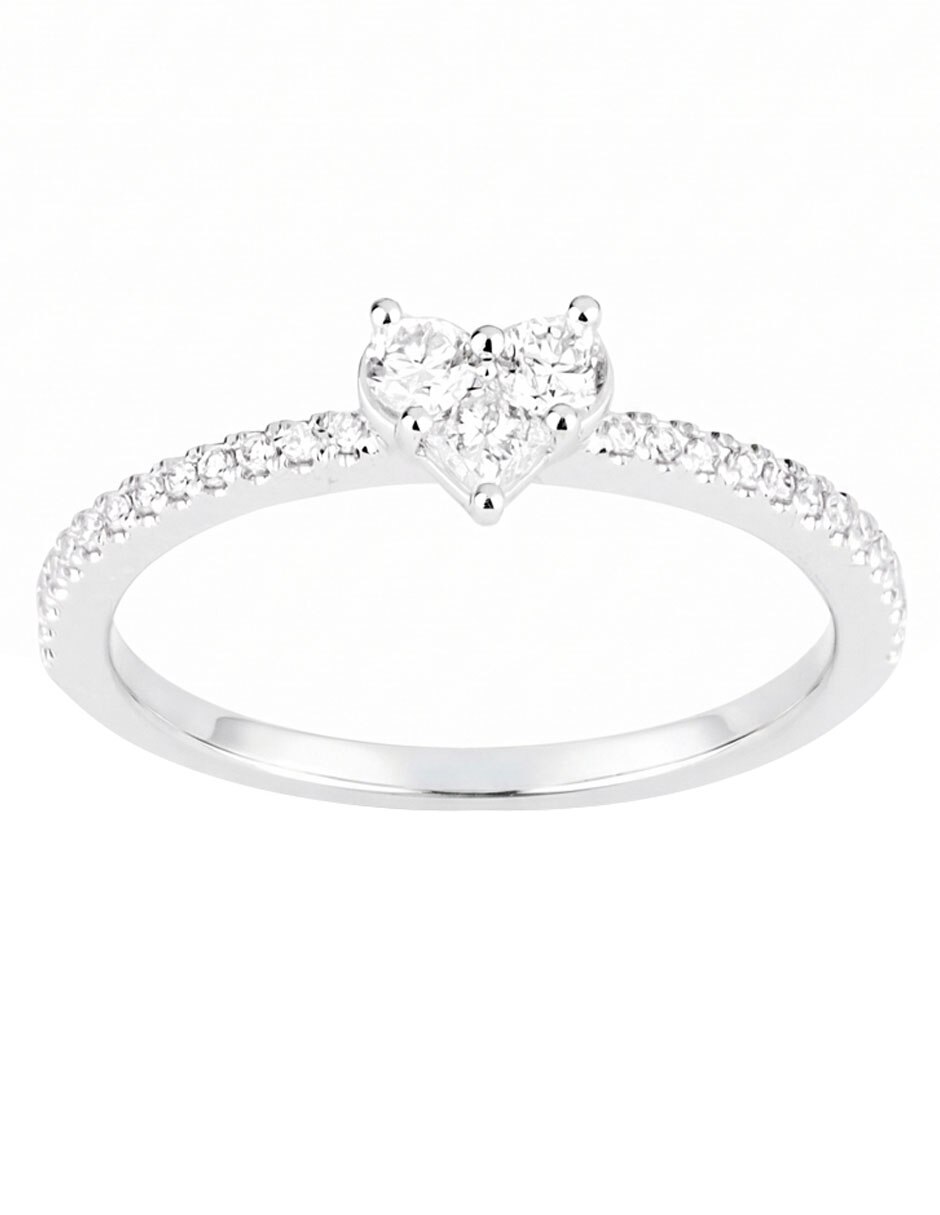 Anillo de oro 14 k lustre 3
