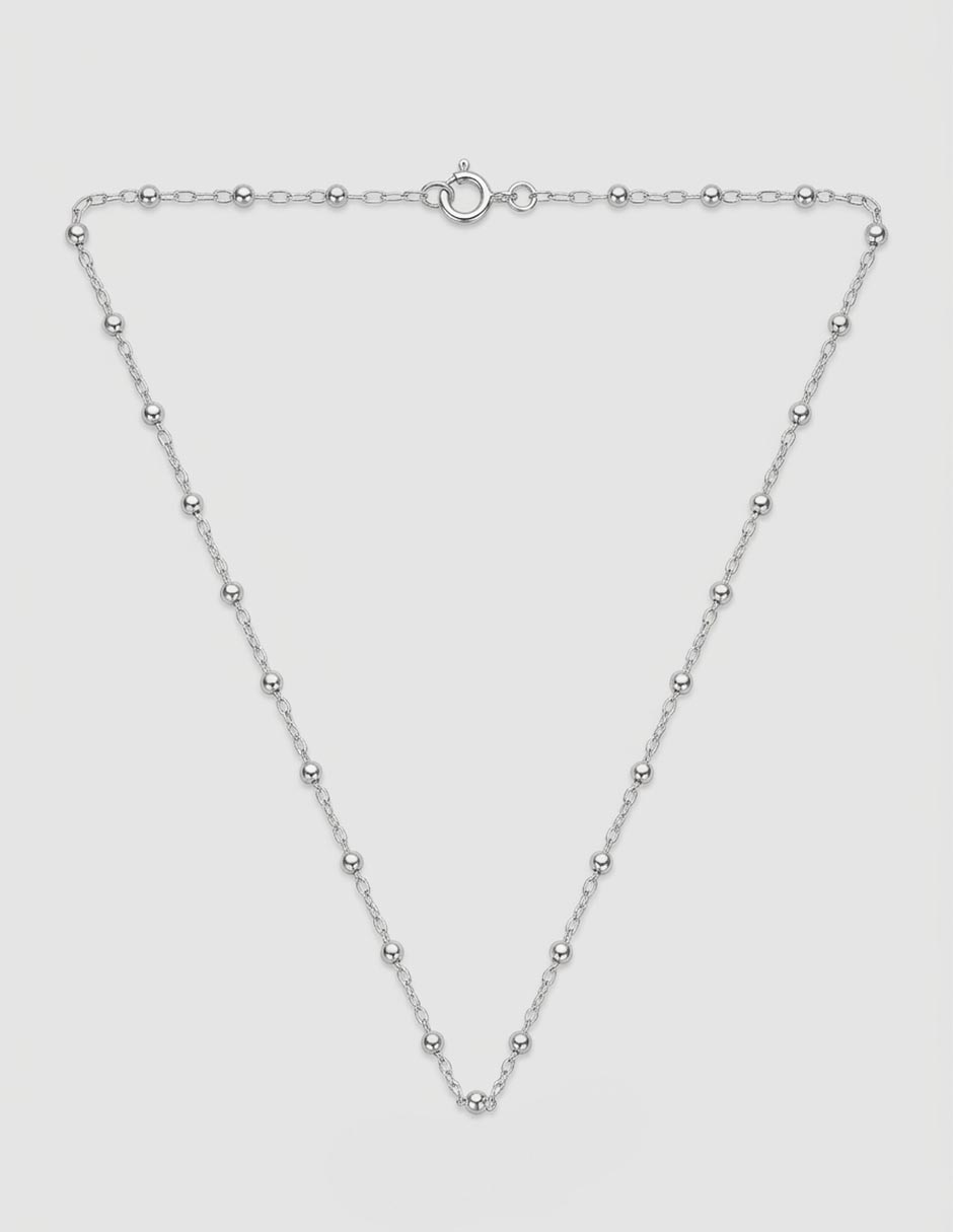 Collar de plata p 925 3