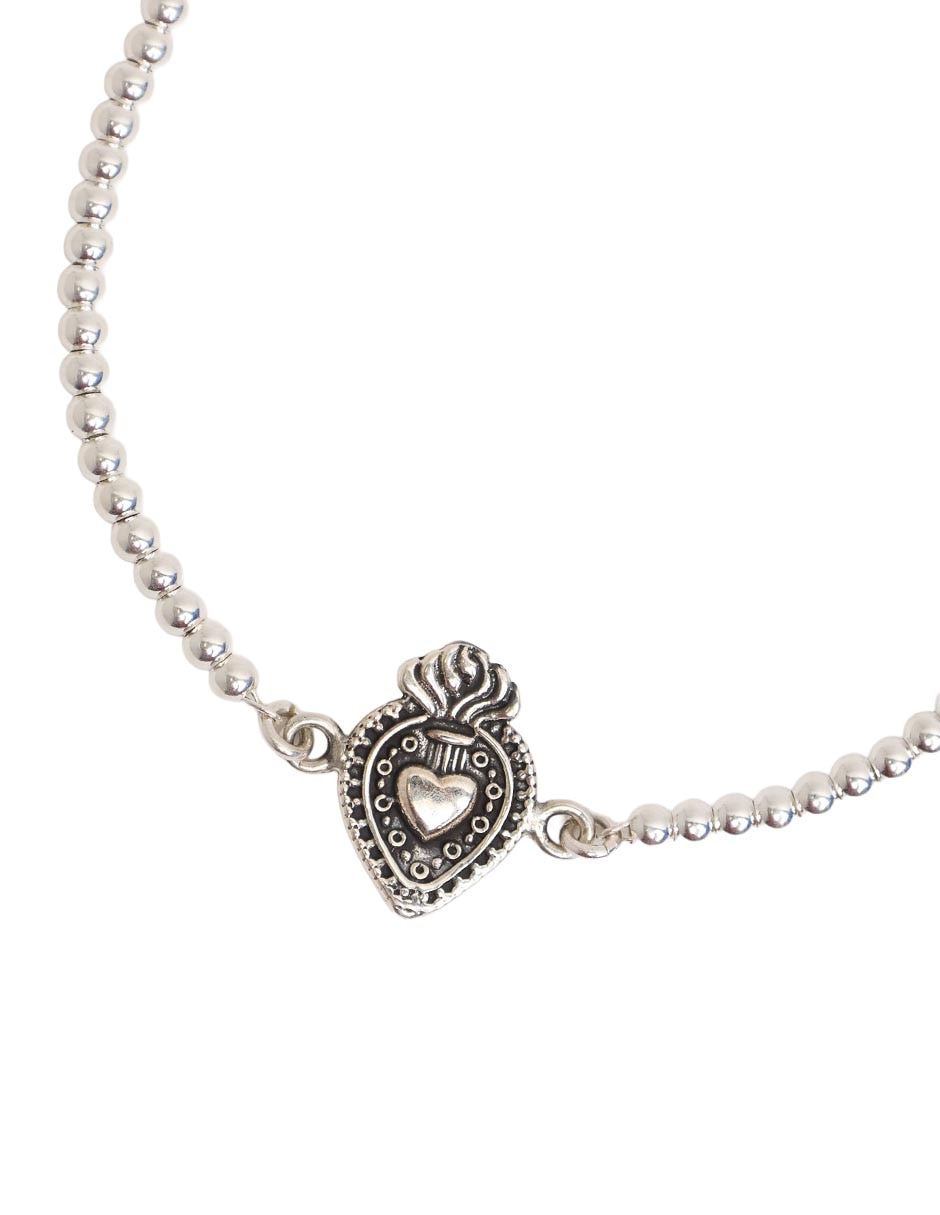 Pulsera de plata P925 con acabado pullido 2