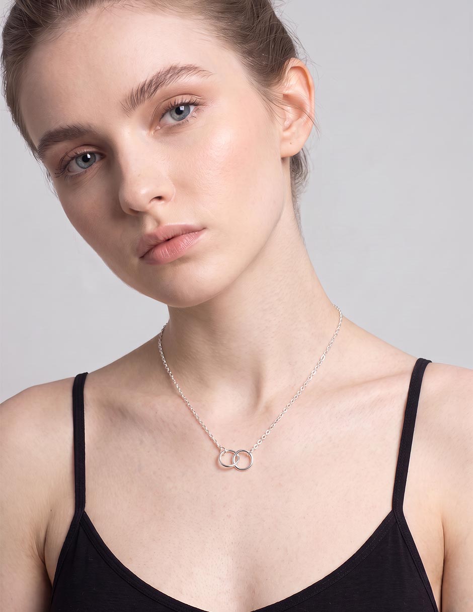 Collar con dije de plata p 925 3