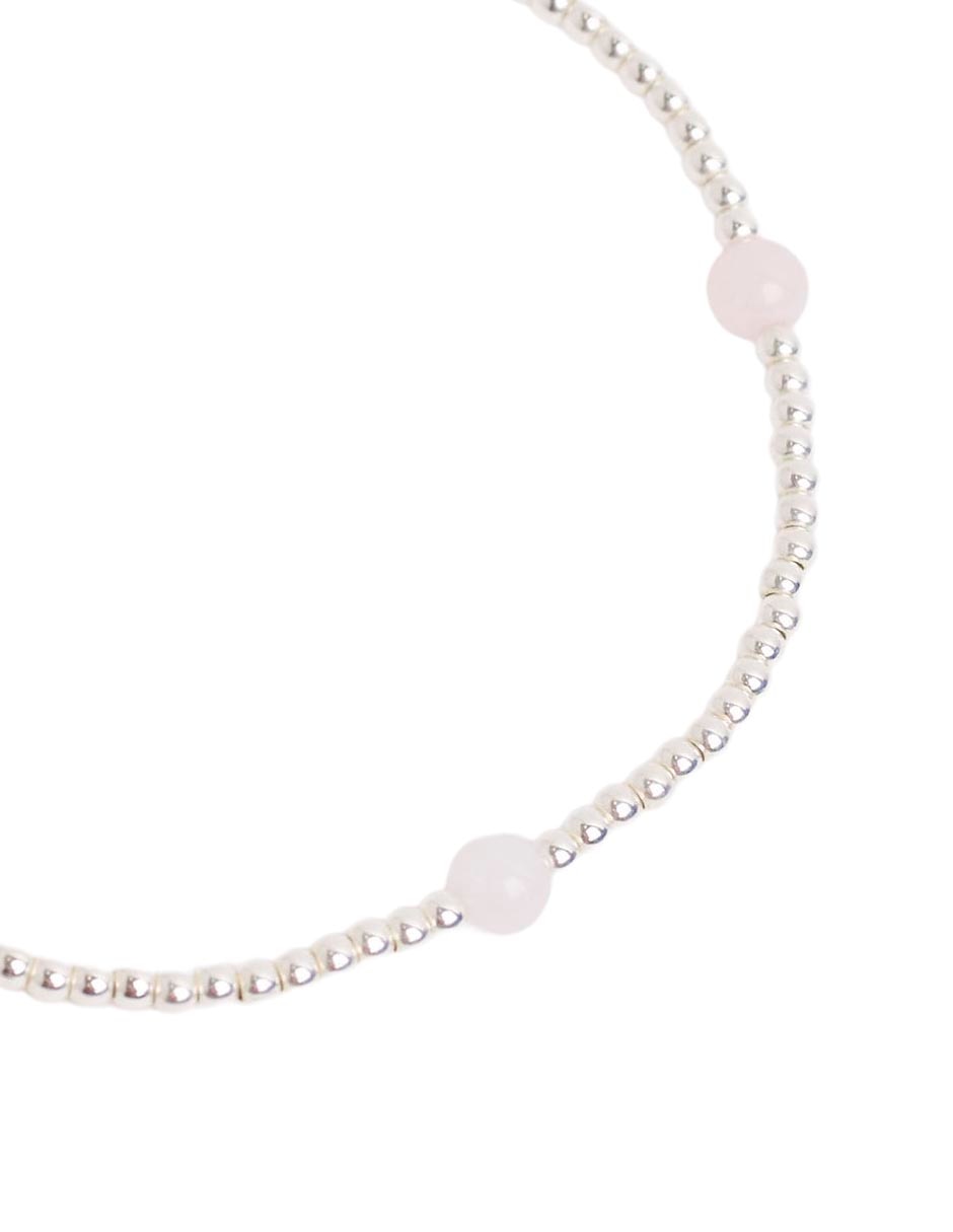 Pulsera de plata P 925 Fashion con acabado brillante 2