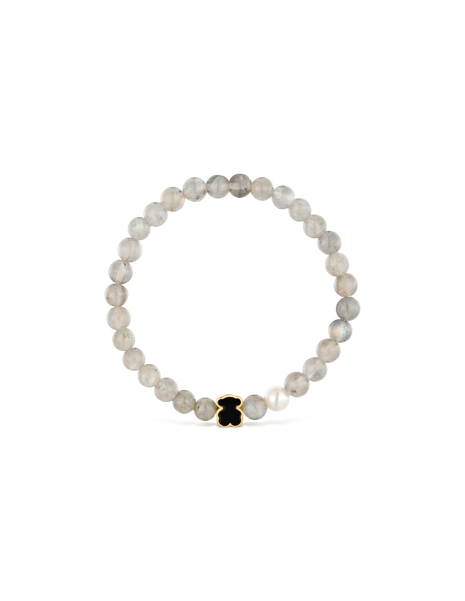 Pulsera con labradorita Tous Eureka acabado baño de oro 18 K 5