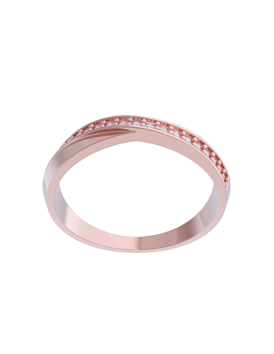 Churumbela 14 k Diamantes Fonelli diamante 2