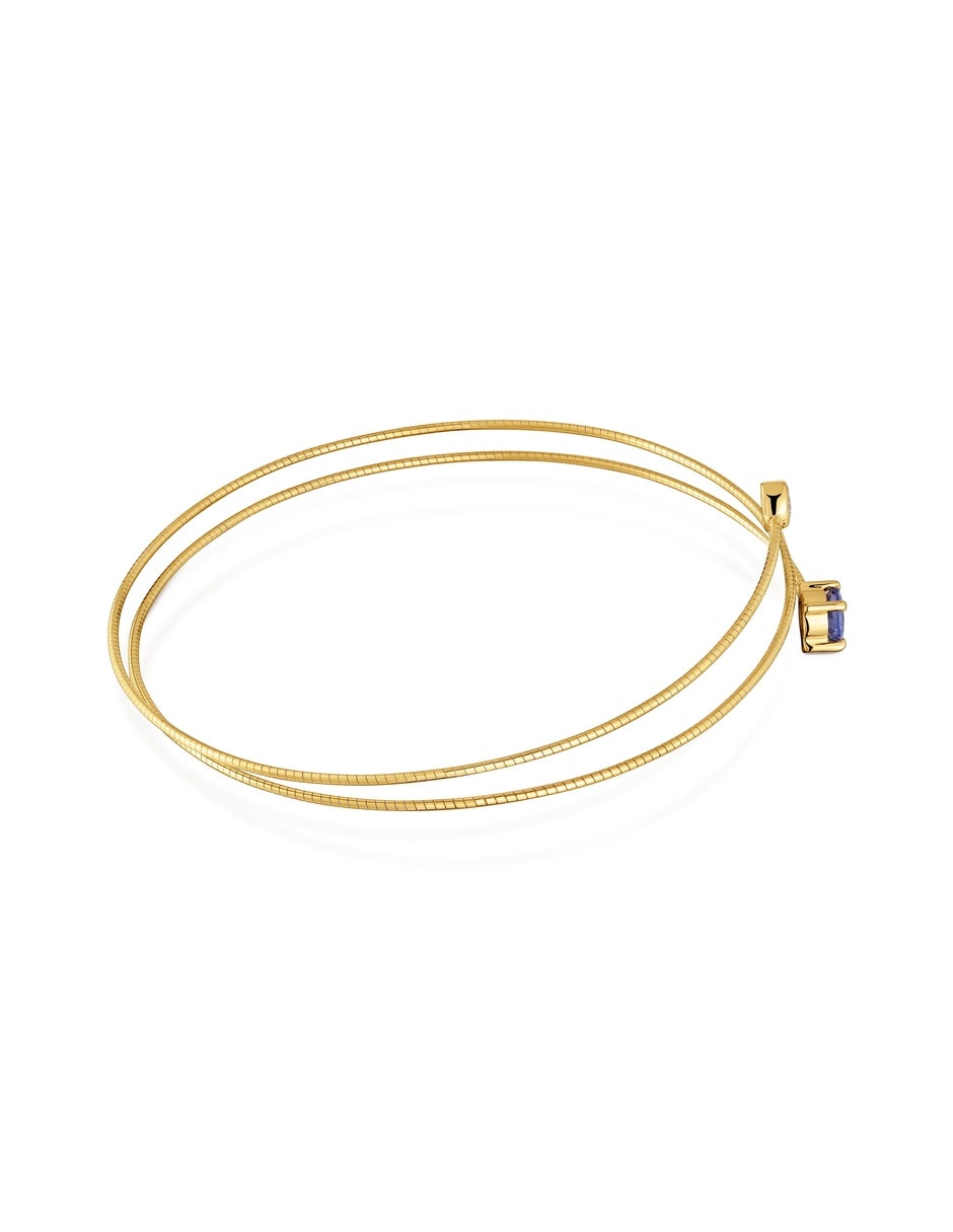 Pulsera de oro con diamante tous bucle 5