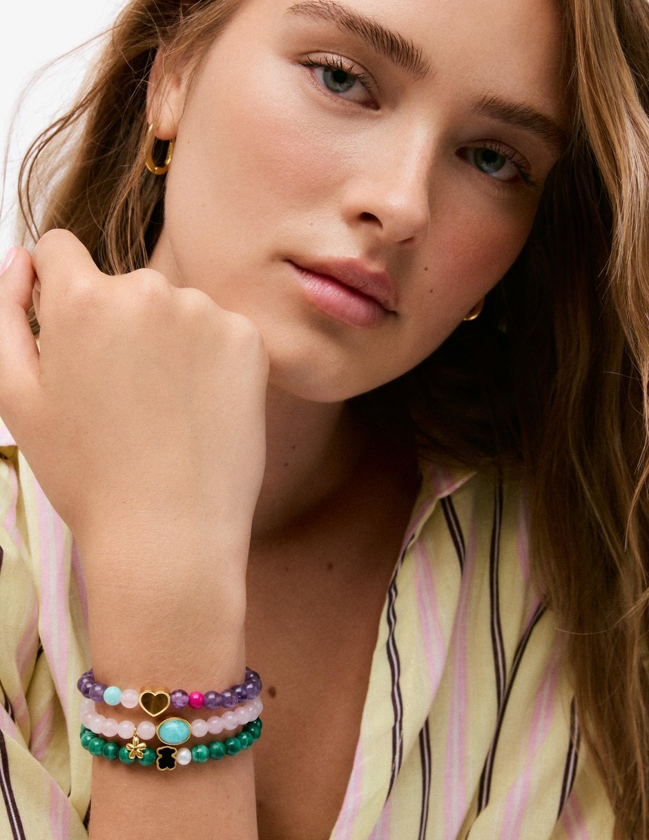 Pulsera con perla Tous Eureka con acabado bao de oro 18 K 2