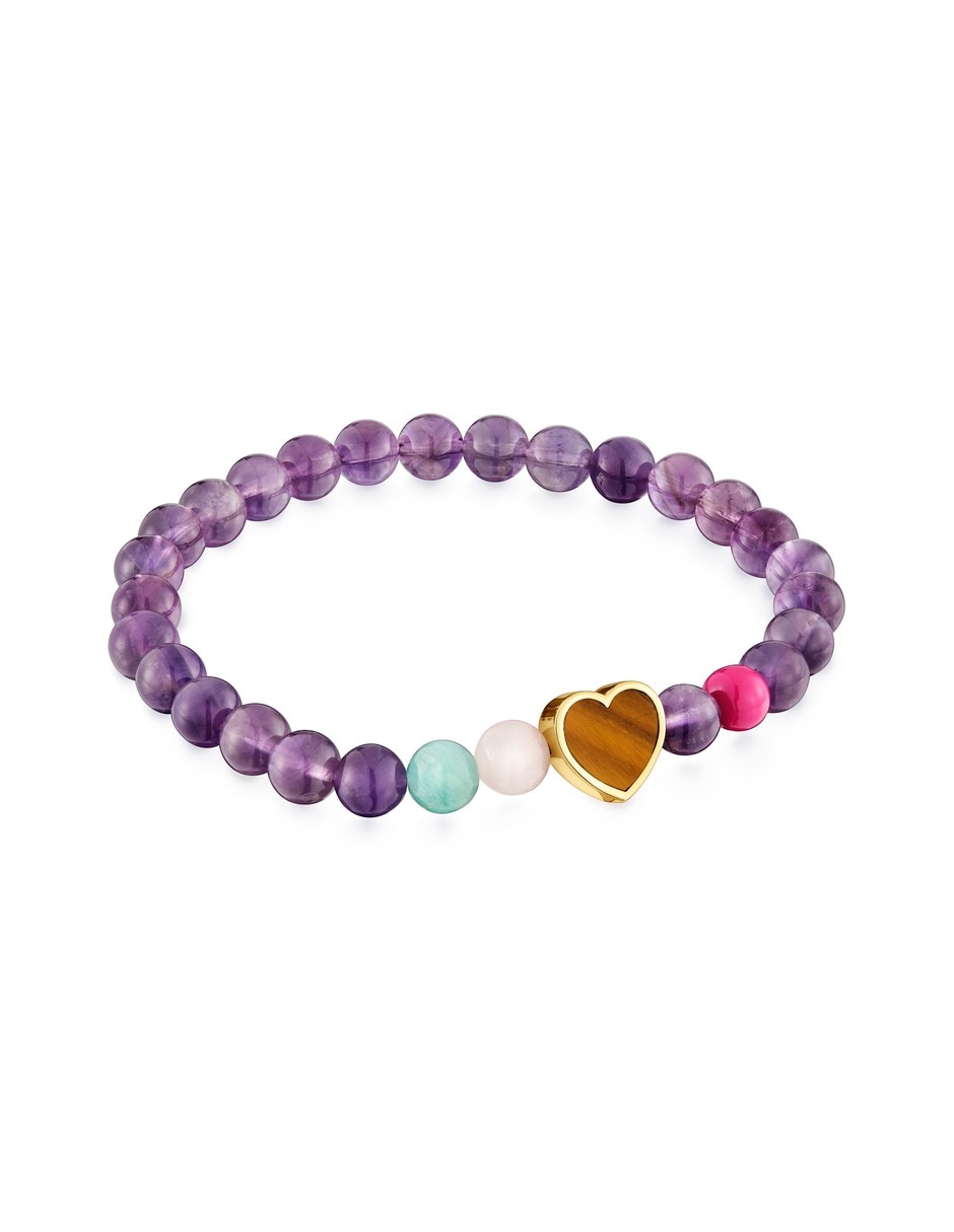 Pulsera con amatista Tous Eureka acabado baño de oro Pulsera con amatista Tous Eureka acabado baño de oro