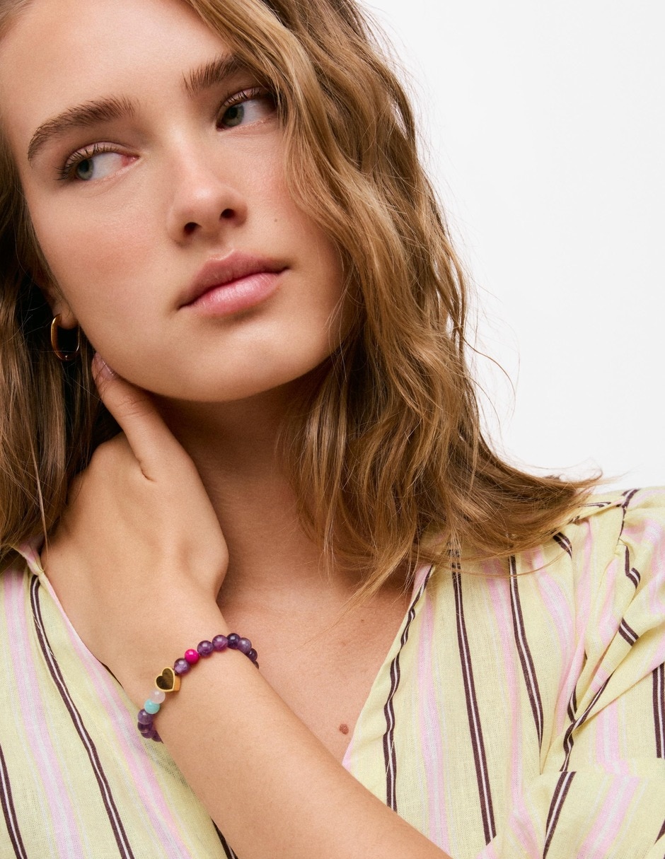 Pulsera con amatista Tous Eureka acabado baño de oro 3