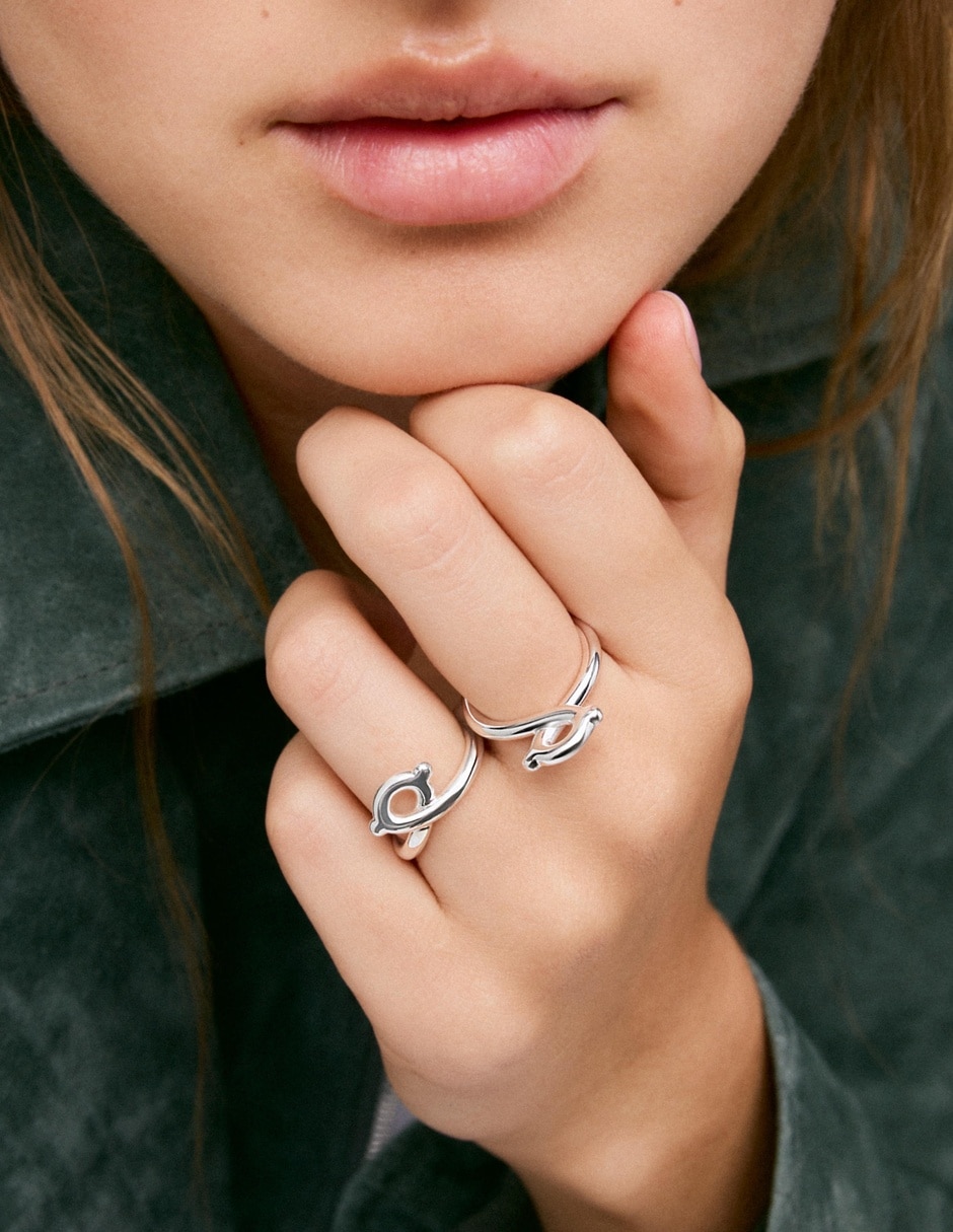 Anillo de infinity de plata 3