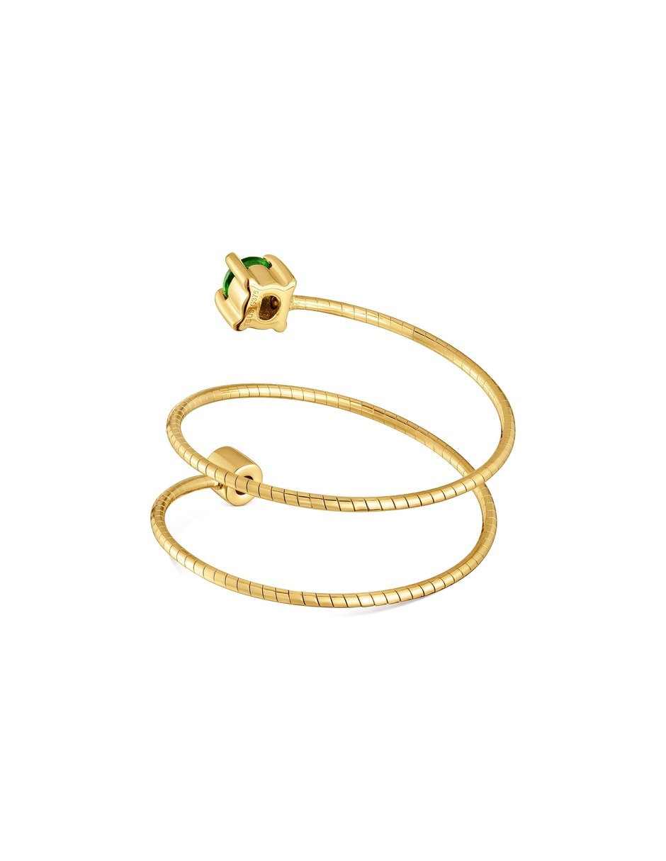 Anillo Tous Bucle No aplica 9 k de Titanio Diamante Sin acabado