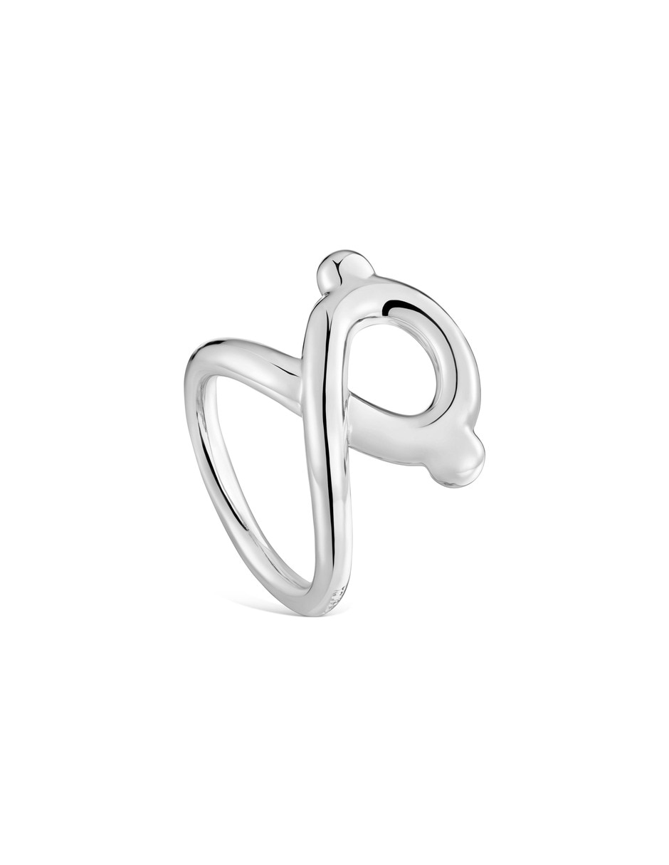 Anillo de oso 18 k de plata