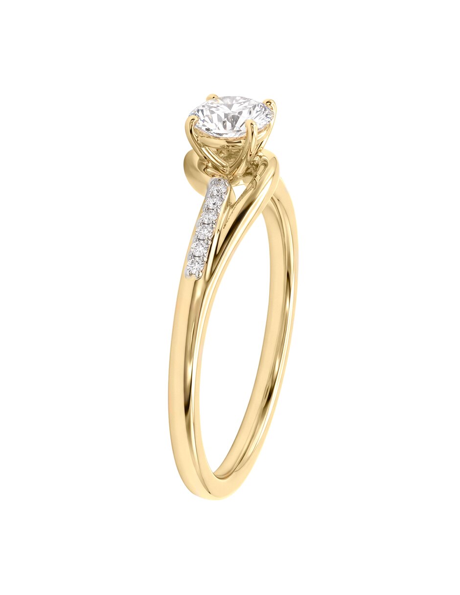 Anillo de compromiso de 14 k ADARA Diamante 4