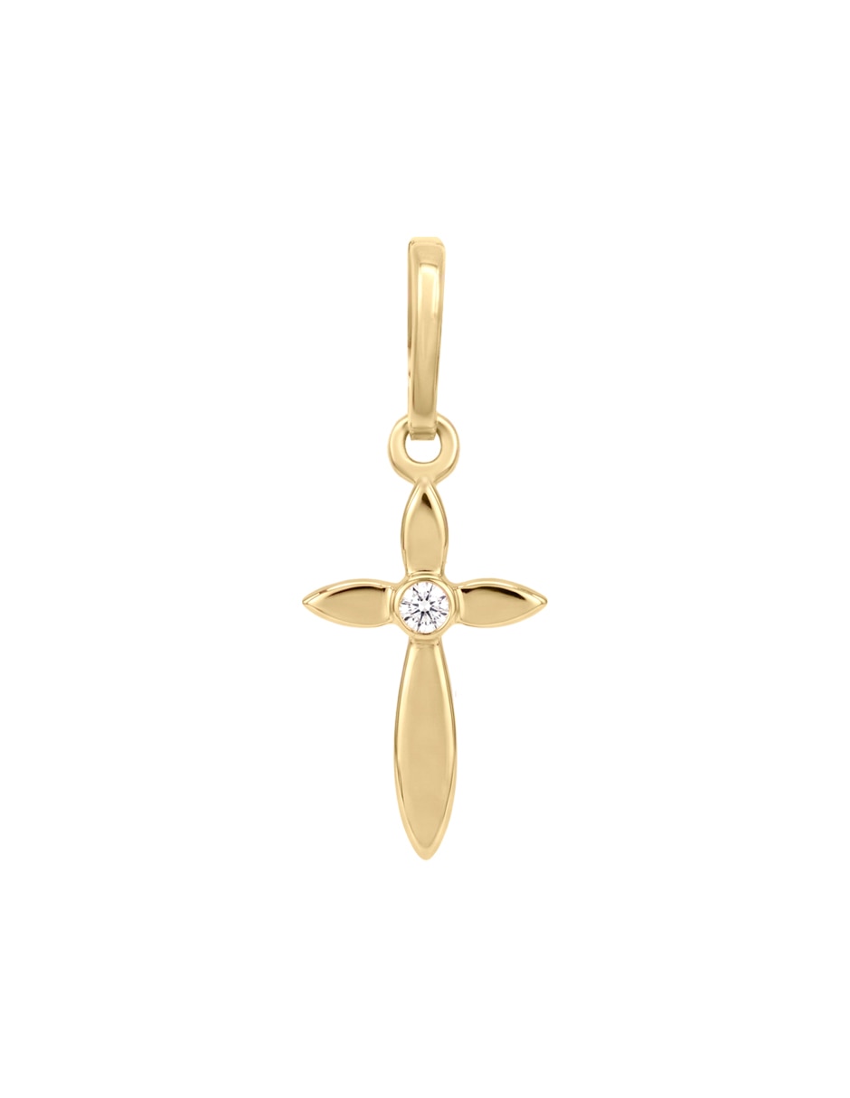 Colgante y dije de Cruz CRUZ No aplica de Oro amarillo 14 K Colgante y dije de Cruz CRUZ No aplica de Oro amarillo 14 K