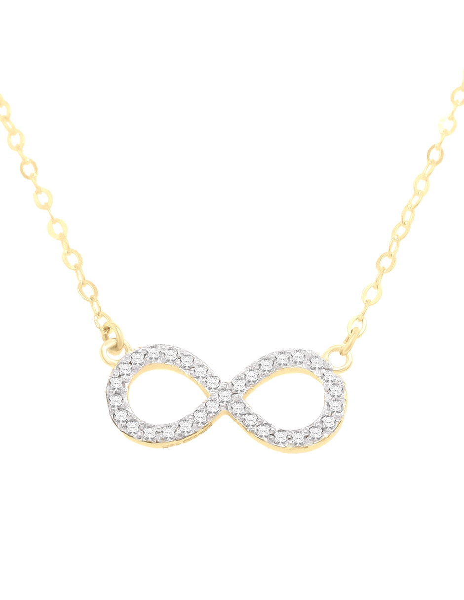 Gargantilla perpetuo de oro amarillo 14 k Gargantilla perpetuo de oro amarillo 14 k