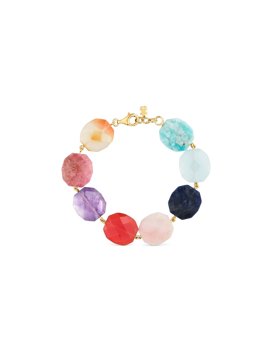 Pulsera de plata 18 k bold motif 5